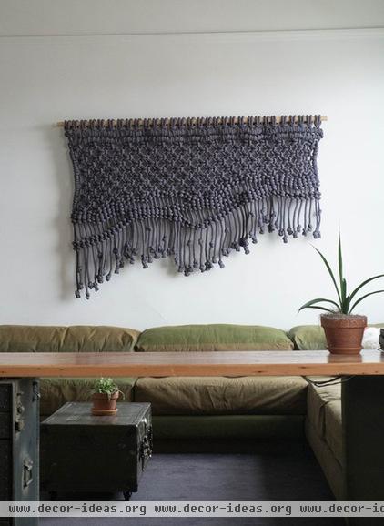 eclectic  Wall Hanging by Sally England, ACE Hotel in Portland, OR