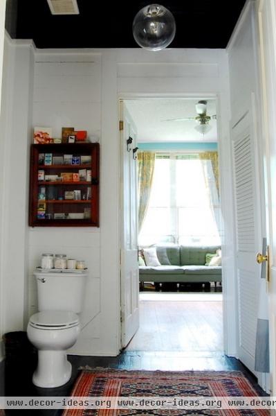 eclectic bathroom by Corynne Pless