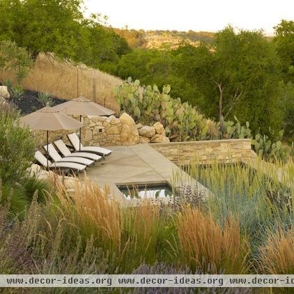 contemporary pool by Jeffrey Gordon Smith Landscape Architecture