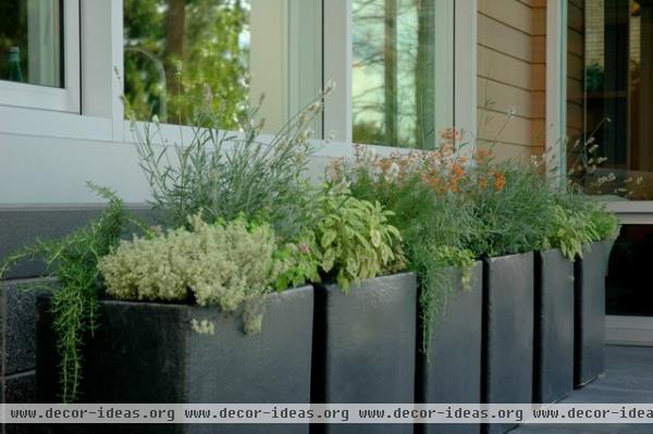 contemporary porch by ModernBackyard