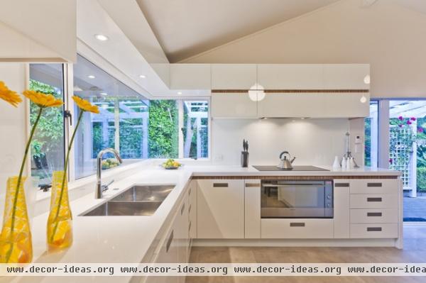 contemporary kitchen by Mal Corboy Design and Cabinets