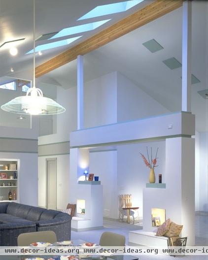 modern living room by Architecture Is Fun, Inc.