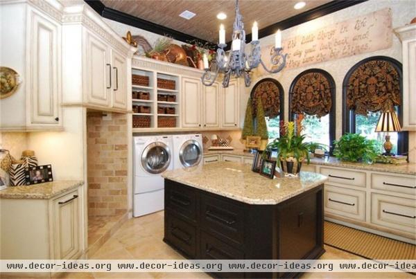 traditional laundry room by Raedean/So Nice To Come Home To