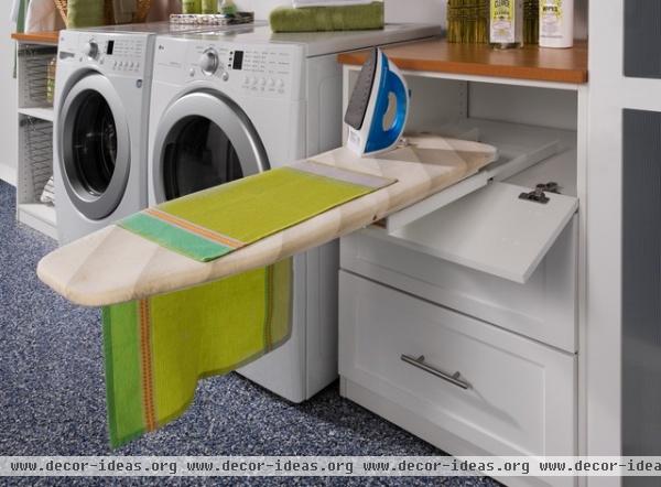 contemporary laundry room by transFORM | The Art of Custom Storage