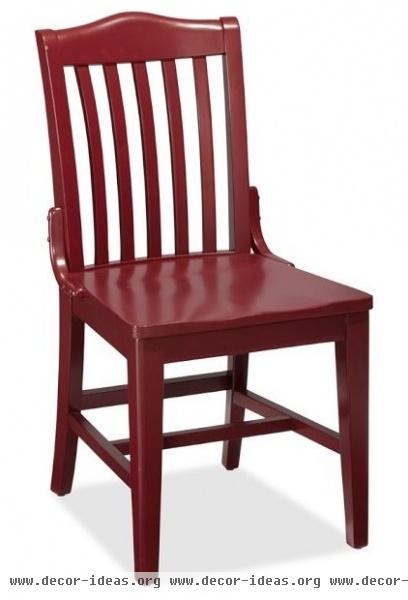 traditional dining chairs and benches by Pottery Barn