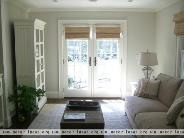 traditional living room by Molly Frey Design