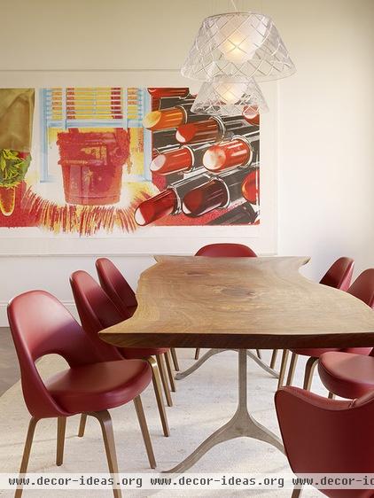 modern dining room by Chloe Warner