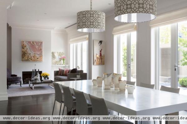 contemporary dining room by Massimo Interiors