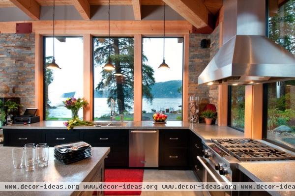 contemporary kitchen by Leanna Rathkelly Photography