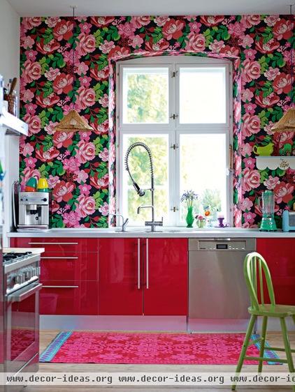 eclectic kitchen Decorate by Holly Becker and Joanna Copestick