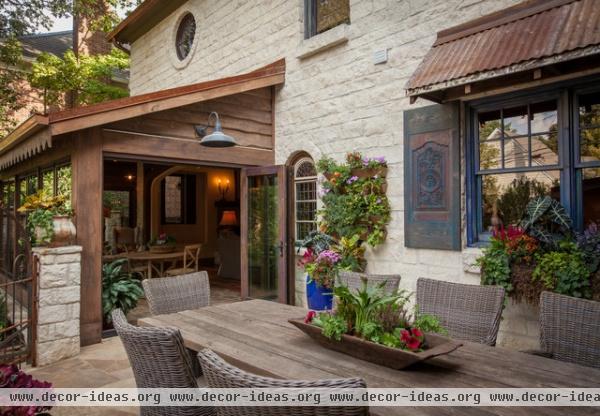 traditional patio by Key Residential