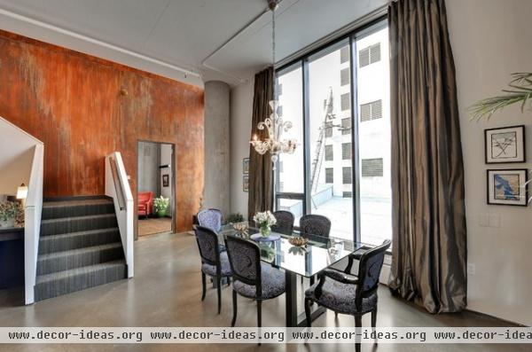 modern dining room by Spacecrafting / Architectural Photography