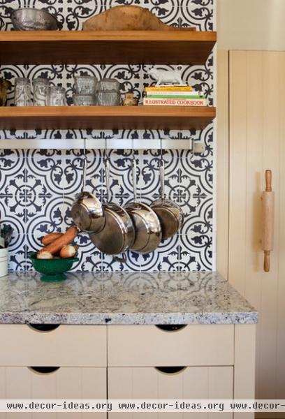 eclectic kitchen by Suzan Fellman LLC