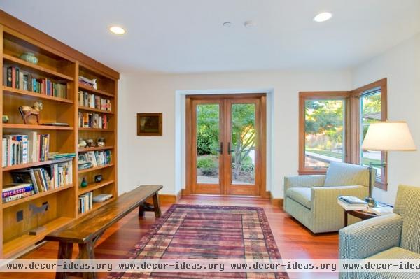 contemporary family room by Marcus & Willers Architects