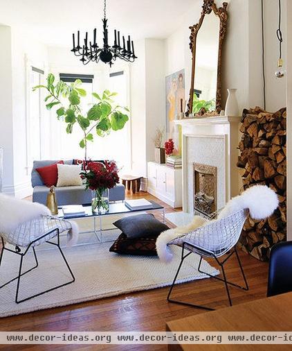 modern living room by The Marion House Book