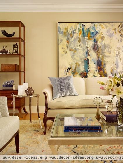 contemporary family room by Melanie Coddington