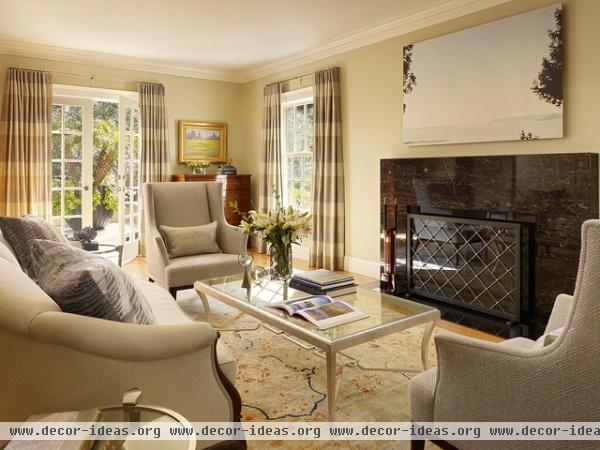 contemporary family room by Melanie Coddington