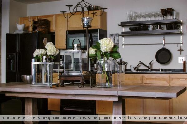 eclectic kitchen by Angela Flournoy