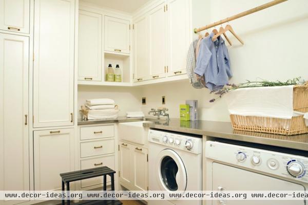 traditional laundry room by Tim Barber LTD Architecture & Interior Design