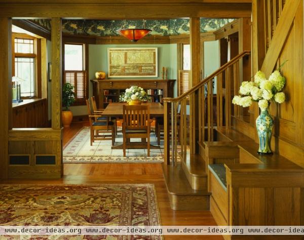 traditional dining room by Gardner Mohr Architects LLC