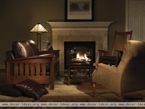 traditional living room by Stickley Furniture