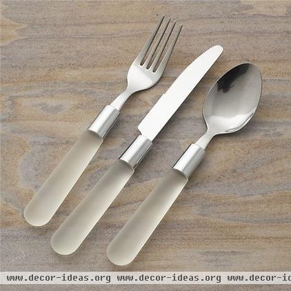 contemporary flatware by Crate&Barrel