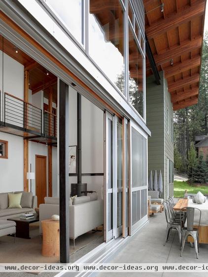 modern exterior by Stone Interiors