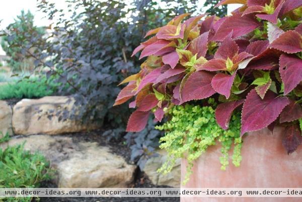 eclectic landscape by Jay Sifford Garden Design