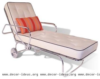 modern outdoor chaise lounges by Mimi London