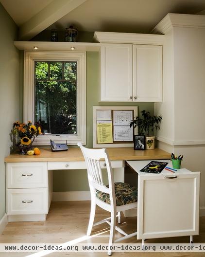 traditional home office by Harrell Remodeling