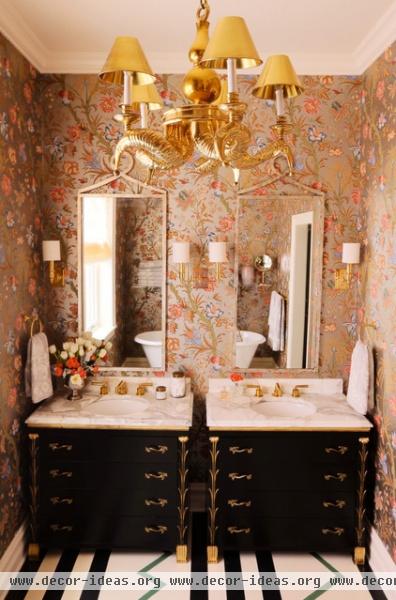 eclectic bathroom by Summer Thornton Design, Inc