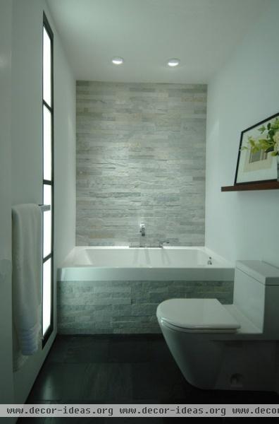 modern bathroom by Mark Brand Architecture