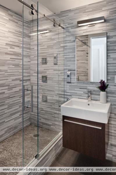 contemporary bathroom by CJB DESIGNS LLC