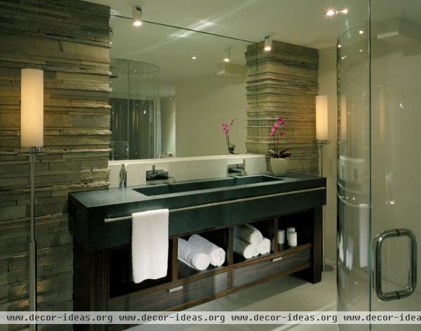 modern bathroom by Garret Cord Werner