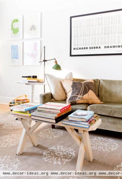 eclectic family room by Rikki Snyder