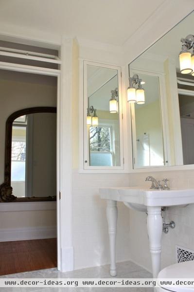 traditional bathroom by Restoring our 1890 Victorian