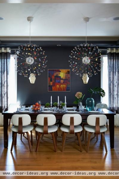 contemporary dining room by Gregory Roth Design