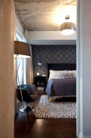 King West Bachelor Suite - contemporary - bedroom - toronto