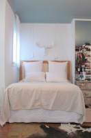 My Houzz: Scandinavian Simplicity Modernizes a 19th-Century Colonial - traditional - bedroom - philadelphia