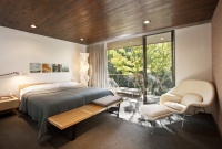 Montecito Mid-Century Master Bedroom - modern - bedroom - santa barbara