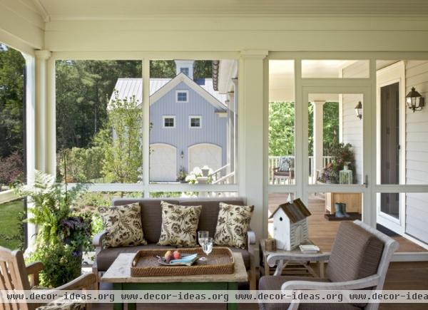 traditional porch by Crisp Architects