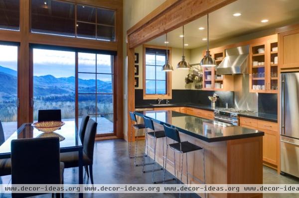 contemporary kitchen by Balance Associates Architects