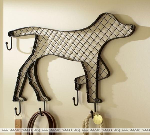 contemporary hooks and hangers by Pottery Barn