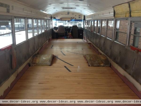 Bus Conversion interior