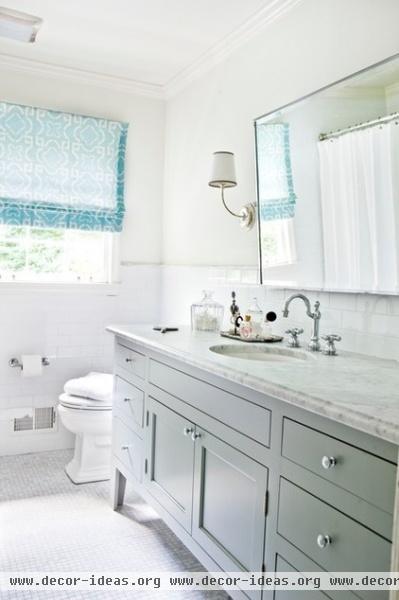 traditional bathroom by Erica George Dines Photography