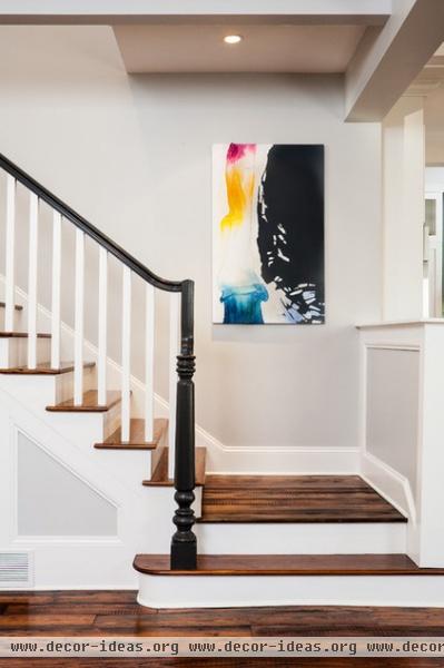 traditional staircase by Renewal Design-Build