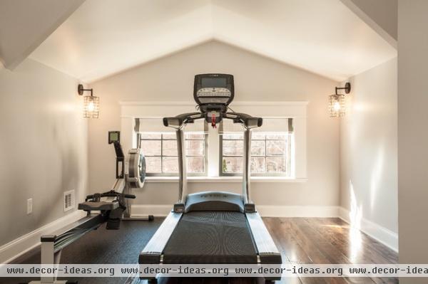 traditional home gym by Renewal Design-Build