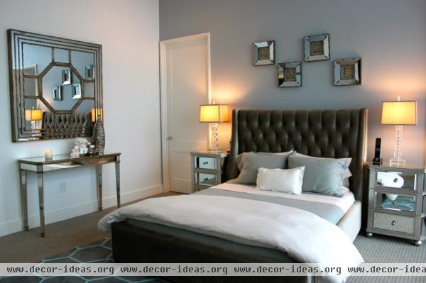 modern bedroom by MN Design by Mauricio Nava