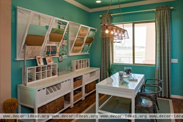 traditional home office by Meritage Homes