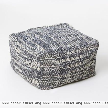 contemporary ottomans and cubes by West Elm